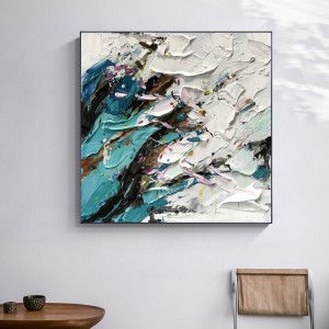 유화 캔버스 새로운 디자인 홈 스터디 장식 그림 수제 추상 회화 캔버스