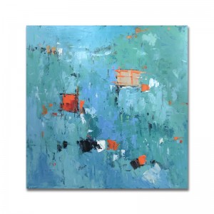 손으로 그린 유화 사각형 캔버스 추상 거실 아트에 대 한 추상 드로잉 홈 장식 기타 그림 Cuadro